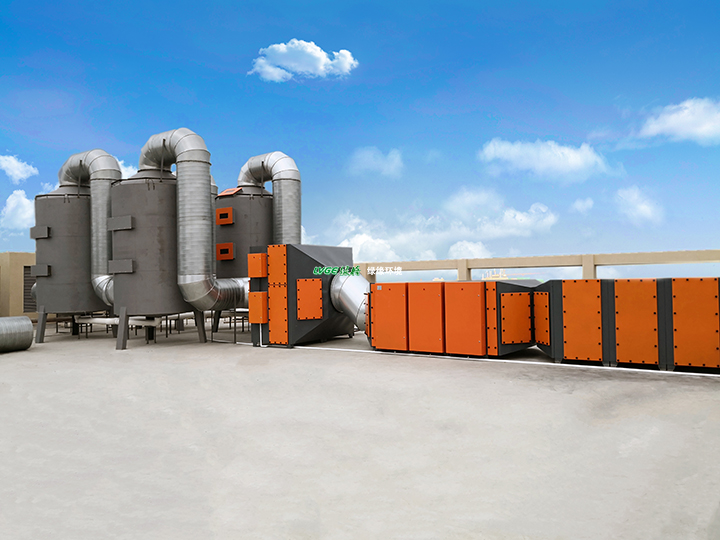 有机废气处理RTO蓄热式氧化装置工作原理及工艺流程